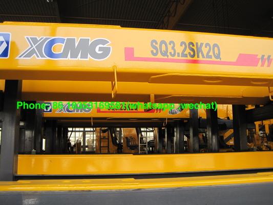 Xcmg軽い小型クレーンStrightの腕の最高の持ち上がる容量3.2T 2T SQ2SK2Q SQ3.2SK1Q