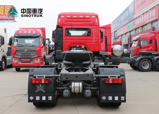 Sinotruk Hohanの倍の眠る人N7B 371hp Sinotruk Howoのトラクターのトラックの索引車のトラック