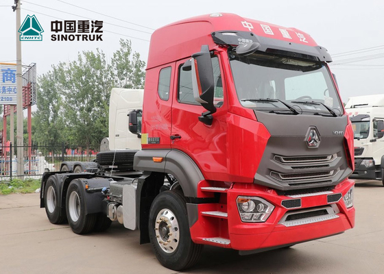 Sinotruk Hohanの倍の眠る人N7B 371hp Sinotruk Howoのトラクターのトラックの索引車のトラック