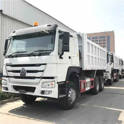Howo 6x4のマニュアル トランスミッションのディーゼル20cbm頑丈なダンプ トラック