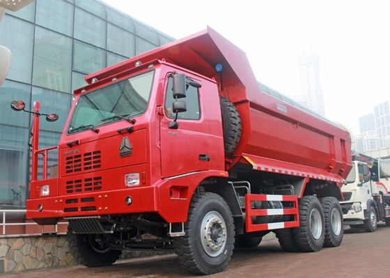 道70tのペイロードを離れたSinotruk Howo 371hp鉱山のダンプ トラック