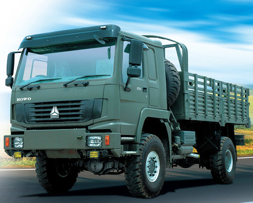 10t Sinotruck Howo 4x4のヨーロッパのトラックの重い貨物すべての車輪ドライブ