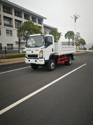 8Ton 4x4の中間のユーロ2のSinotrukのダンプ トラックZZ1047E2815B180 Homanのブランド