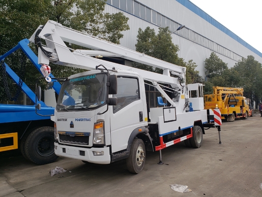 HLW5050GJKEの空気仕事のトラックのSinotrukの空気のトラック5トンの運転するHowo 4x2