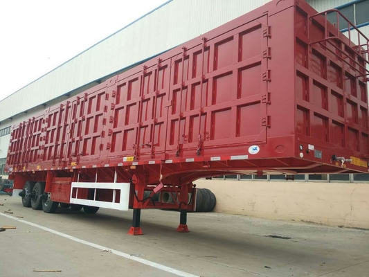 Steel BoxヴァンHeavy-duty Semiトレーラー40トンの最高のペイロード12000*2500*3600mm