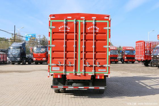 12赤い色のトン6の荷車引きの貨物トラックのSinotruk HOWOの軽トラック