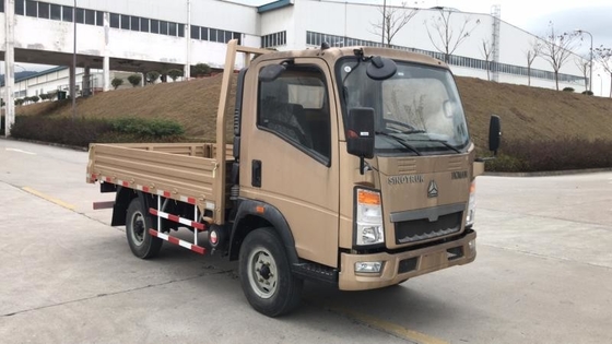 Howoの低下の側面2000kgのフィリピンのための頑丈なダンプ トラック4の車輪