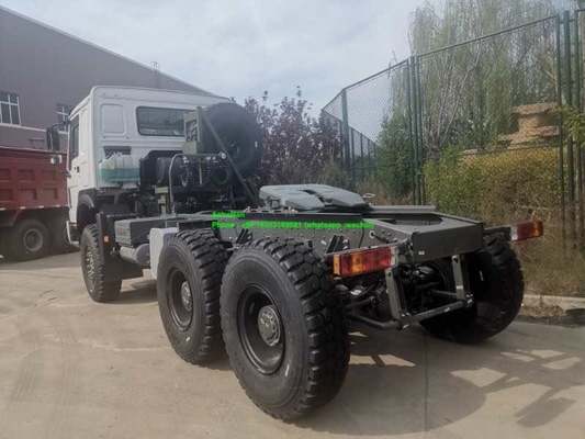 90#重要部品の白371hp 6x6 Howo 7のトラクターのトラック