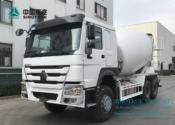 ZZ1257N3841Wのユーロ4 380HP 6X4 3830mmのトラックミキサのトラック