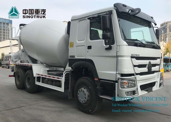 ZZ1257N3841Wのユーロ4 380HP 6X4 3830mmのトラックミキサのトラック