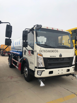 前部後部スプリンクラーが付いている手動10000L 4x2の給水車