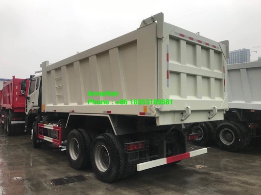 前部HYVAのダンプカー6x4が付いている手動20M3 HOHANのダンプ トラック