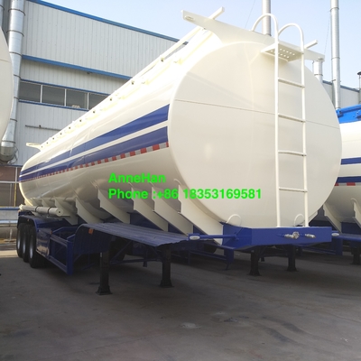 Q235 50000L 3の車軸は2本の管が付いているオイル タンクのトレーラーを