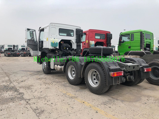 ZZ4257S3241W 400L HW19710 6x4のトラクターのヘッド トラック