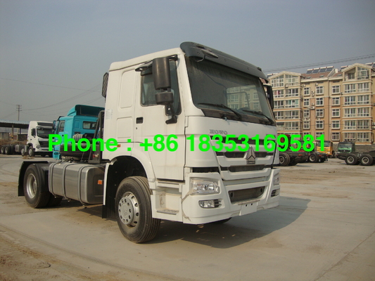 Sinotruk Howo 7の4x2トラクターのトラック6のタイヤ336hpのユーロ2 LHD