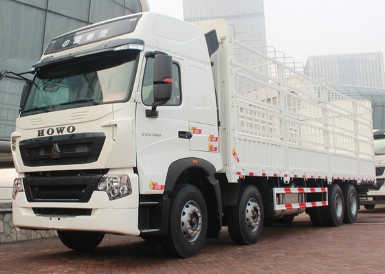 トラック50トンのSINOTRUK HOWO A7 8x4箱の棒の336/371馬力