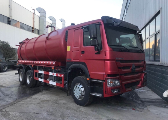 SINOTRUK HOWO 6X4 336hpの真空の下水の吸引のトラック