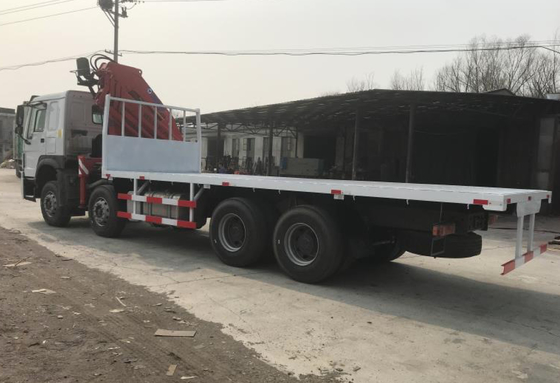10T 336hp 10の車輪のSinotruk Xcmgのトラックによって取付けられるクレーンZZ1257M4341W