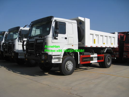 30T Sinotruk Howo 4x2のダンプ トラック290hpのユーロ2のディーゼル燃料
