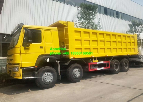 8x4 12車輪の頑丈なダンプ トラック50T 30M3 Sinotruk Howo 7のトラック