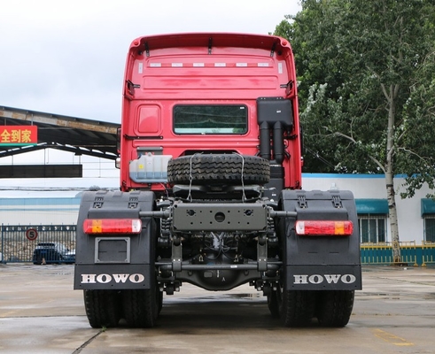 赤い半Sinotruk Howo 6x4の索引車のトラック10の荷車引きのトラクターのトラック