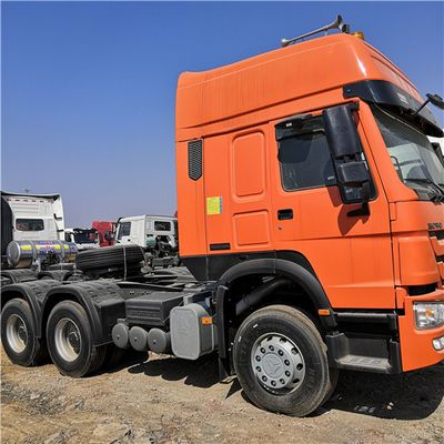 HowoオレンジSinotruk 371のトレーラーのヘッド トラックZZ4257V3241V
