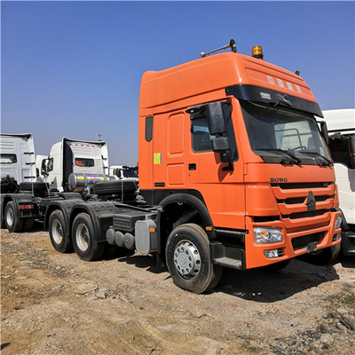 HowoオレンジSinotruk 371のトレーラーのヘッド トラックZZ4257V3241V