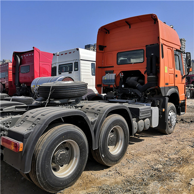 HowoオレンジSinotruk 371のトレーラーのヘッド トラックZZ4257V3241V