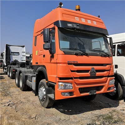 HowoオレンジSinotruk 371のトレーラーのヘッド トラックZZ4257V3241V