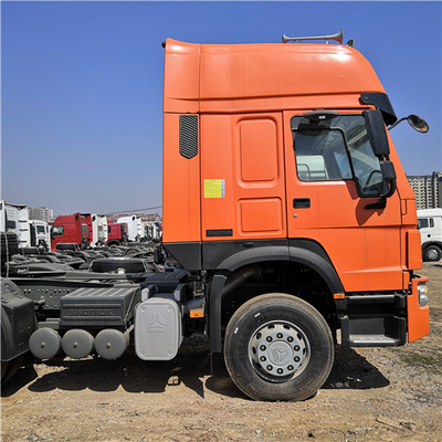 HowoオレンジSinotruk 371のトレーラーのヘッド トラックZZ4257V3241V