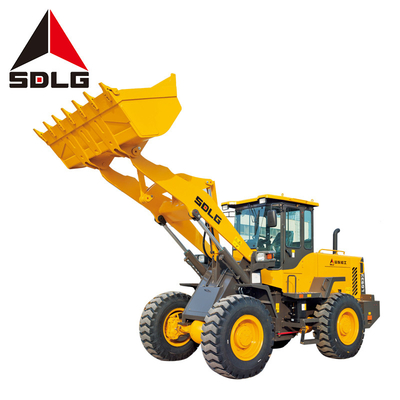 Sdlg LG933L 1.8m3のバケツのペイロード3トンの車輪の積込み機の地球移動機械類