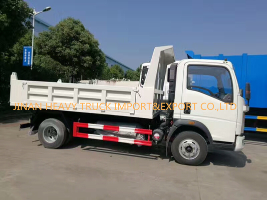 5T小さい軽量商業トラック4x2 Sino Howoのダンプ トラック