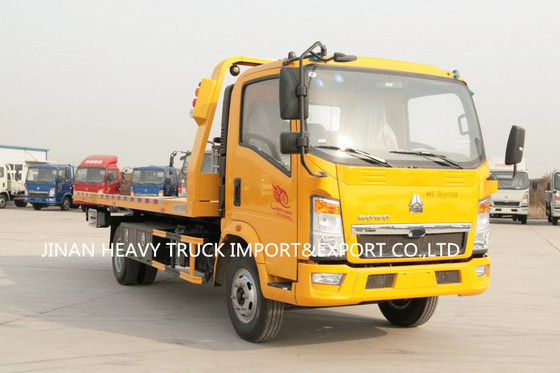 SINOTRUK HOWOの軽量平面レッカー車4x2 6の車輪