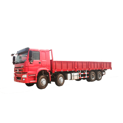 SINOTRUK HOWO 12は8X4平面貨物トラックの頑丈なトラックLorryヴァンLoadを動かす