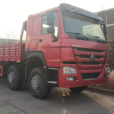 SINOTRUK HOWO 12は8X4平面貨物トラックの頑丈なトラックLorryヴァンLoadを動かす