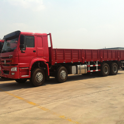 SINOTRUK HOWO 12は8X4平面貨物トラックの頑丈なトラックLorryヴァンLoadを動かす