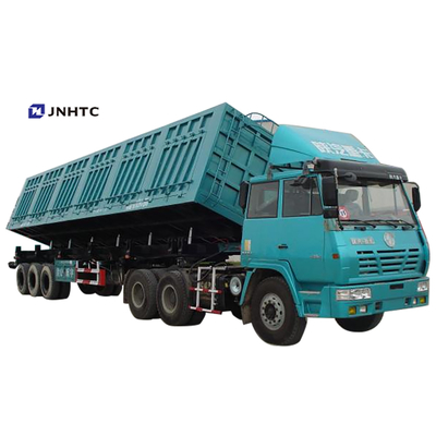 側面の持ち上がる頑丈な半TrailerヴァンCargo Boxのトレーラー3の車軸