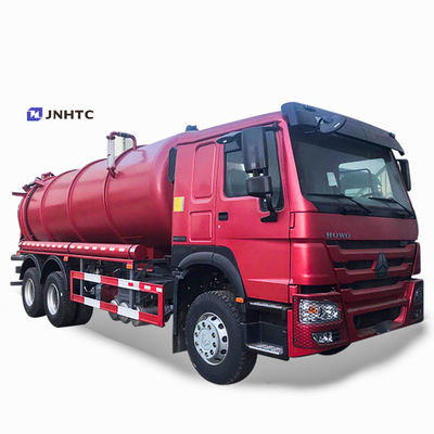 HOWO 336ps 16cbmの下水の吸引のトラックのディーゼルEuro2 10車輪6x4