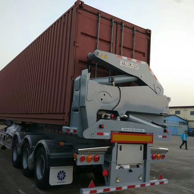 XCMG 28Mpa 37ton 20ft 40ft出荷の側面ブームの揚げべらの折りたたみブームの容器クレーン