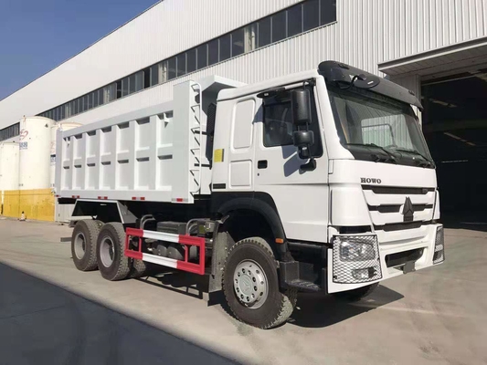 SINOTRUK Howo 6x4 3の車軸ダンプ トラック頑丈なダンプ トラックのダンプカー トラックに荷を積む30トン
