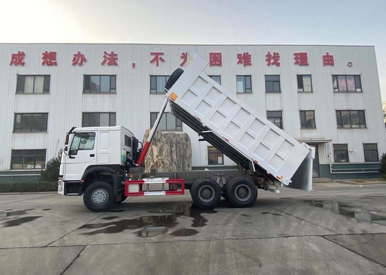Sinotruk HOWO 6X4 371HP 18cbm Hyvaの起重機のダンプ トラックの頑丈なダンプ トラック