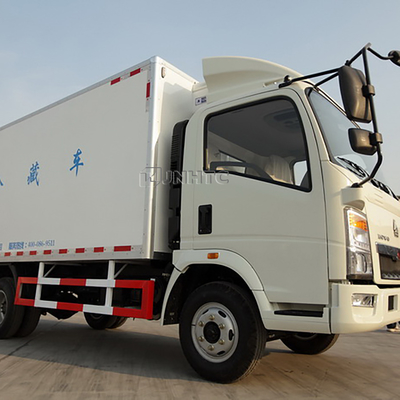 ミニ 4x2 6ホイール 10トンのHOWO軽冷蔵庫 トラック