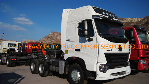 10台の荷車引きのSinotruck HOWO A7 6x4のトラクターのトラック371hp 420hp