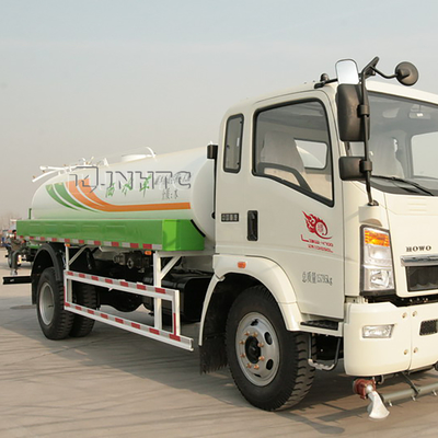 14mの前部スプリンクラーが付いているSINOTRUK HOWOの軽水のタンクローリー4x2