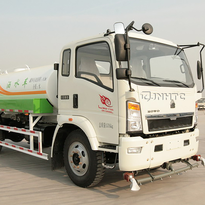14mの前部スプリンクラーが付いているSINOTRUK HOWOの軽水のタンクローリー4x2