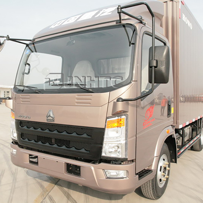 SINOTRUK HOWOの配達用バンの貨物箱のトラック軽量4x2