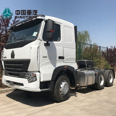 リーフ・スプリングHowo Sinotruk 6x4のトラクターのトラック420hp