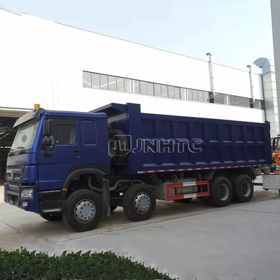 SINOTRUK HOWO 12の荷車引きの8x4 3cbm 371hpに荷を積んでいる頑丈なダンプ トラックの自己