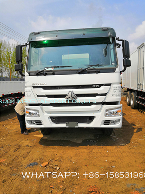 ナイジェリアの市場のためのSinotruk Howo 25のトン10のWheelsヴァンCargo Boxのトラック