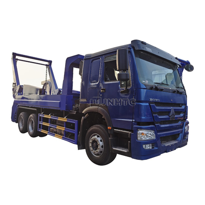 HOWO 6x4 12cbm 15cbmの油圧振動腕のごみ収集車Euro2 Euro3の容器のゴミ箱
